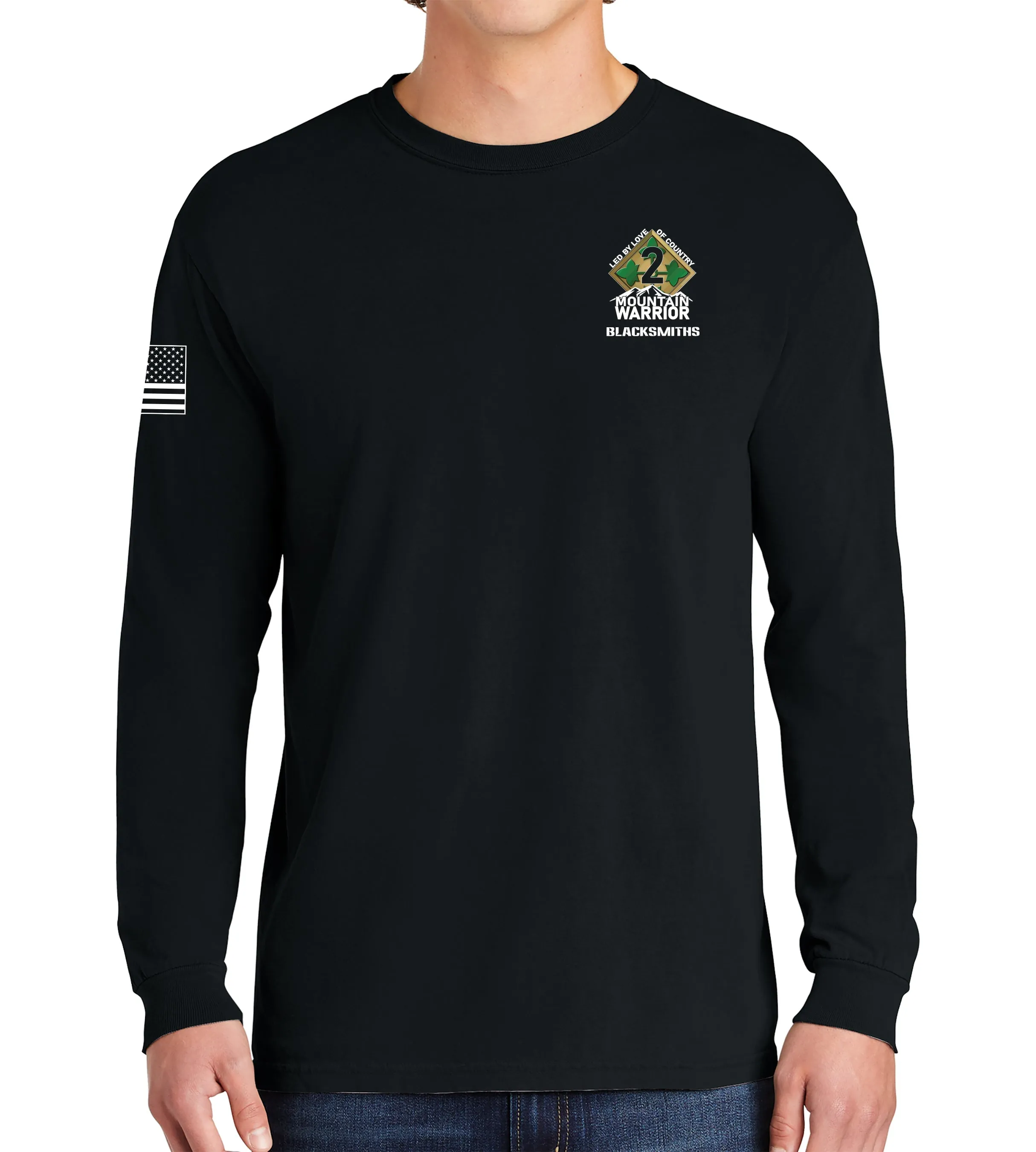 A CO Long Sleeve 50-50 Blend Unisex Shirt. This shirt IS approved for PT