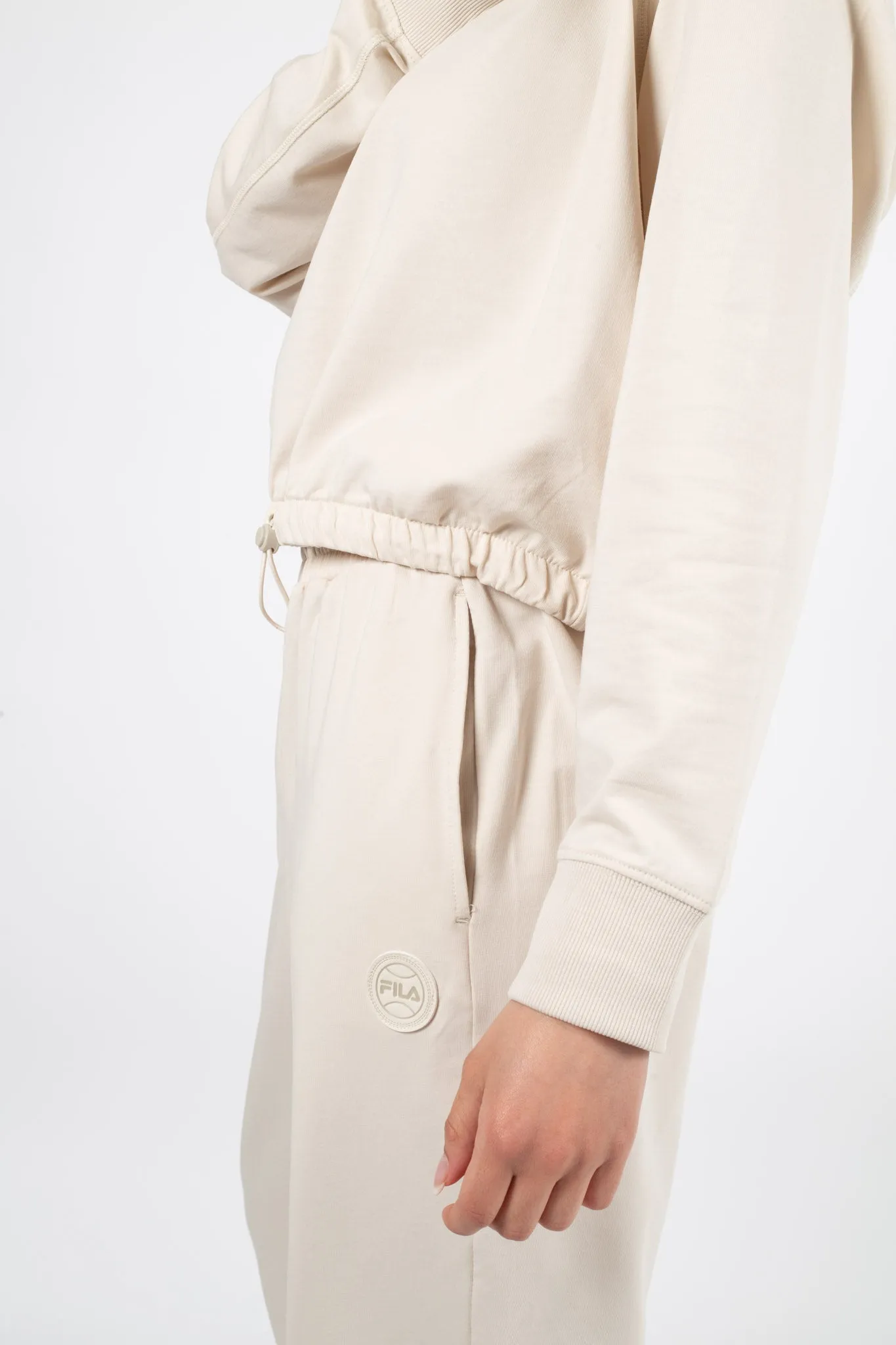 Amara Cropped Hoody - Rainy Day