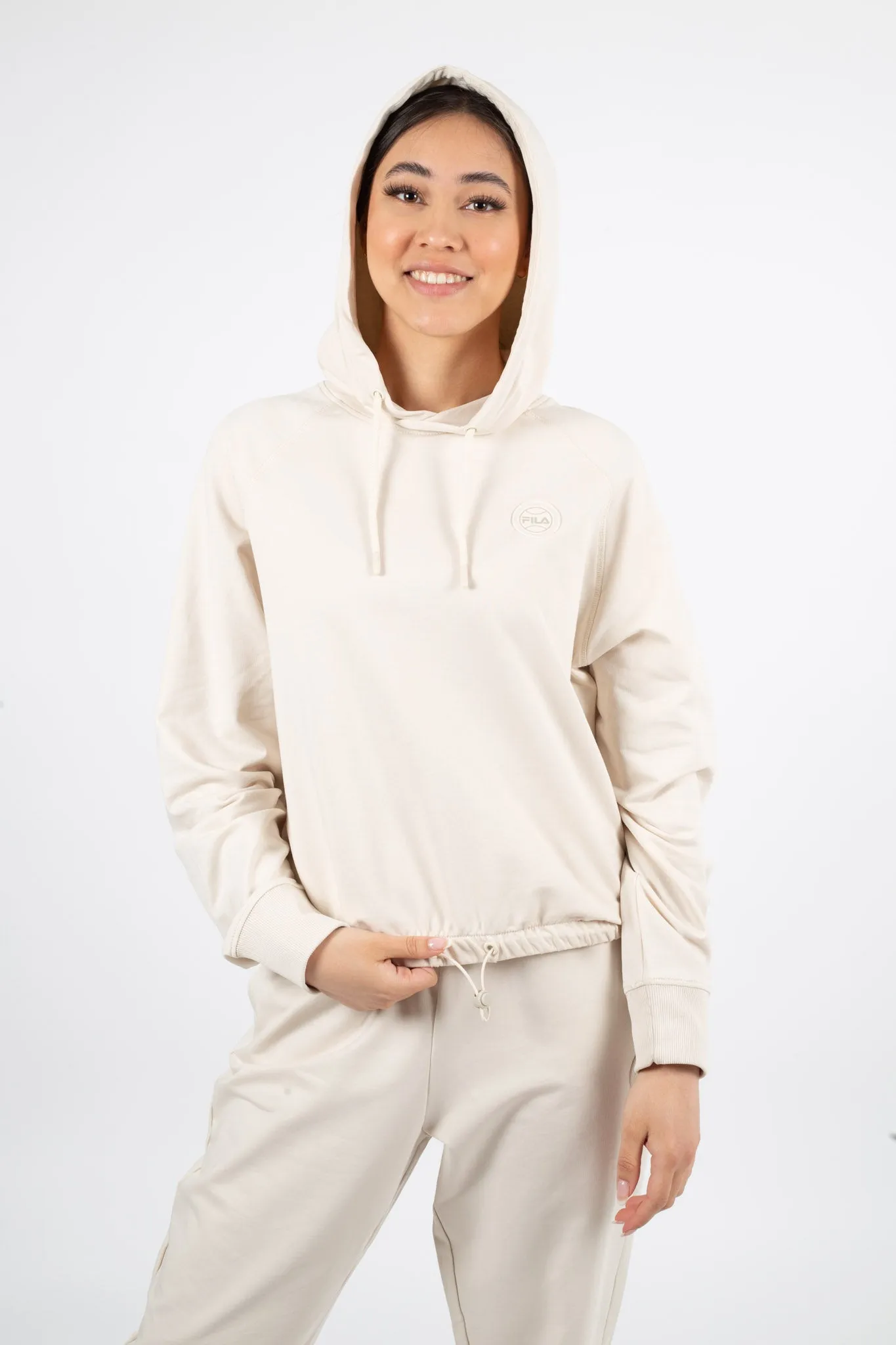 Amara Cropped Hoody - Rainy Day