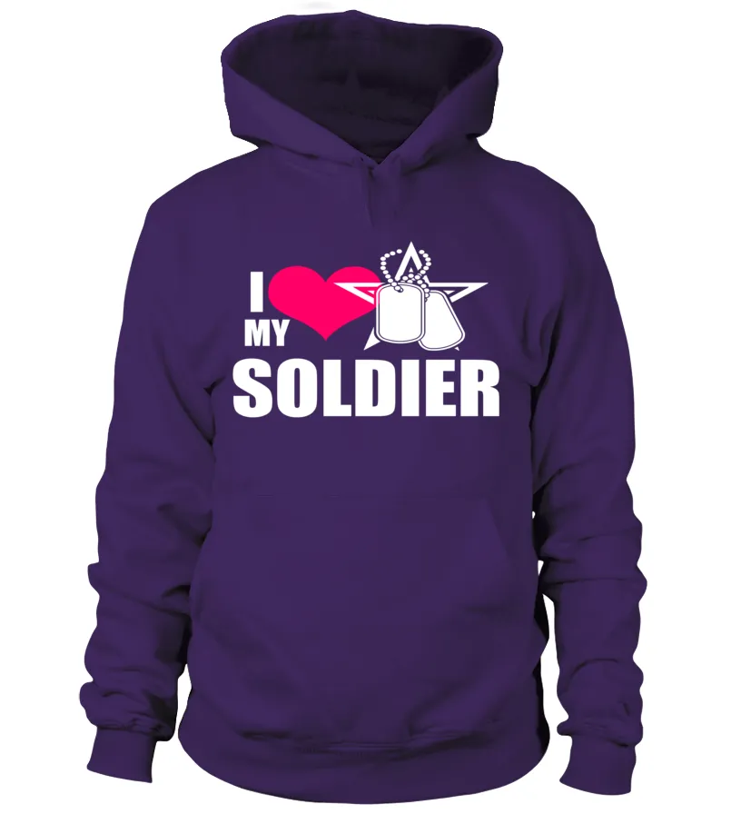 Army Mom I Love My Soldier T-shirts