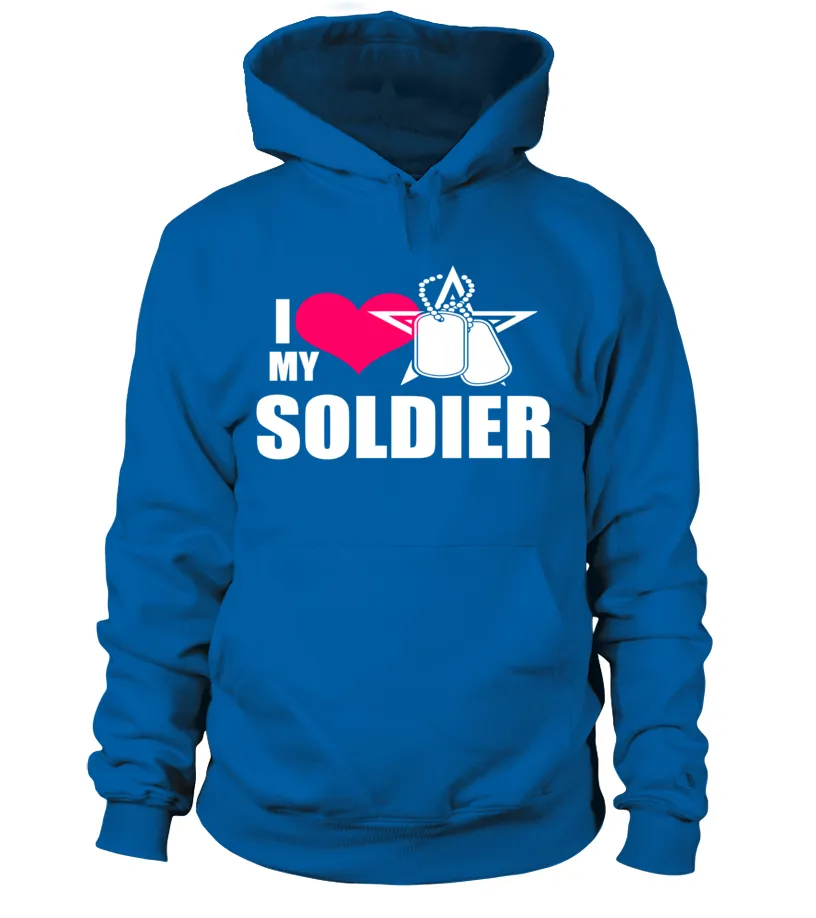 Army Mom I Love My Soldier T-shirts