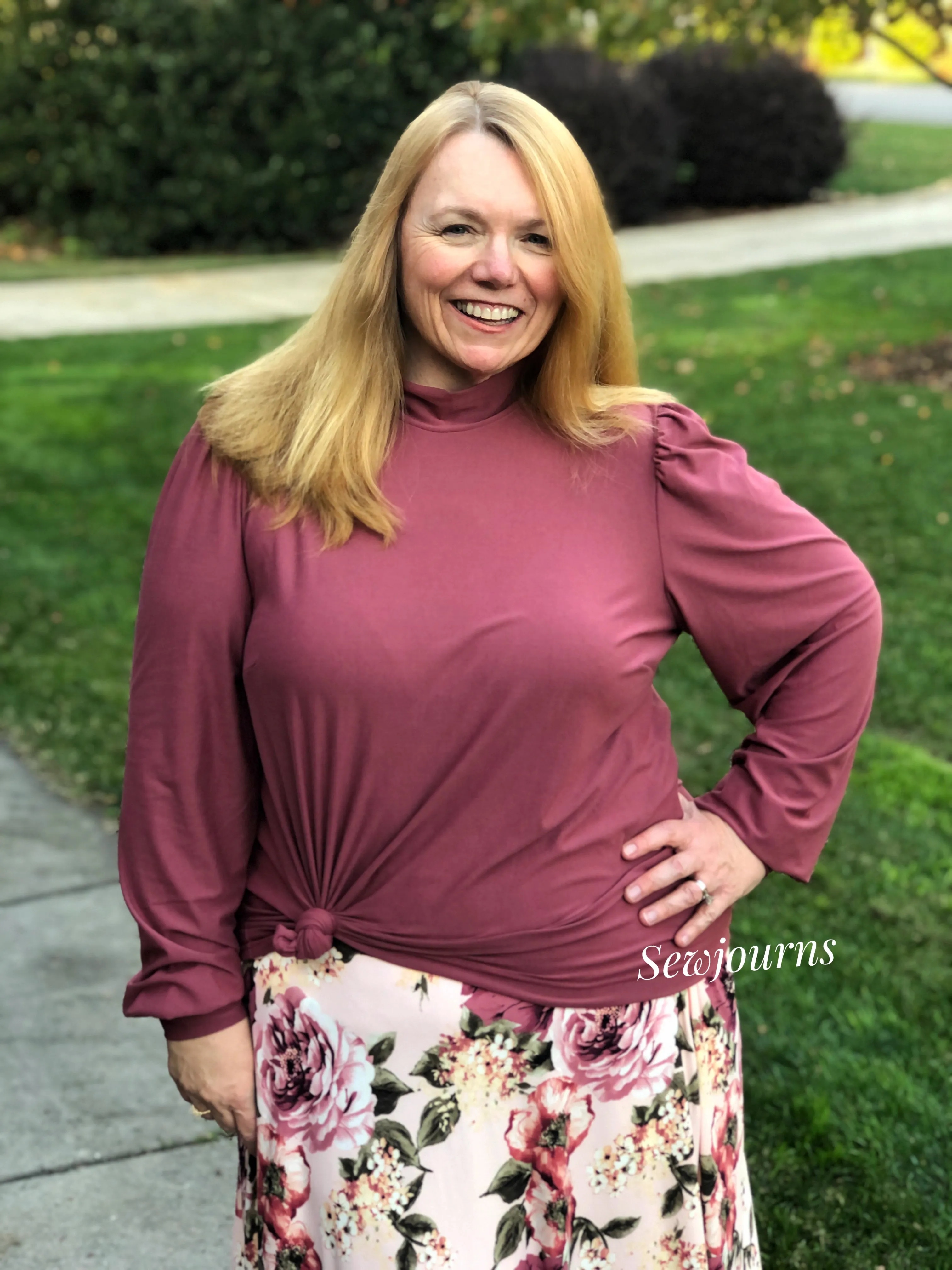 Cambria Top PDF Pattern Sizes B - M