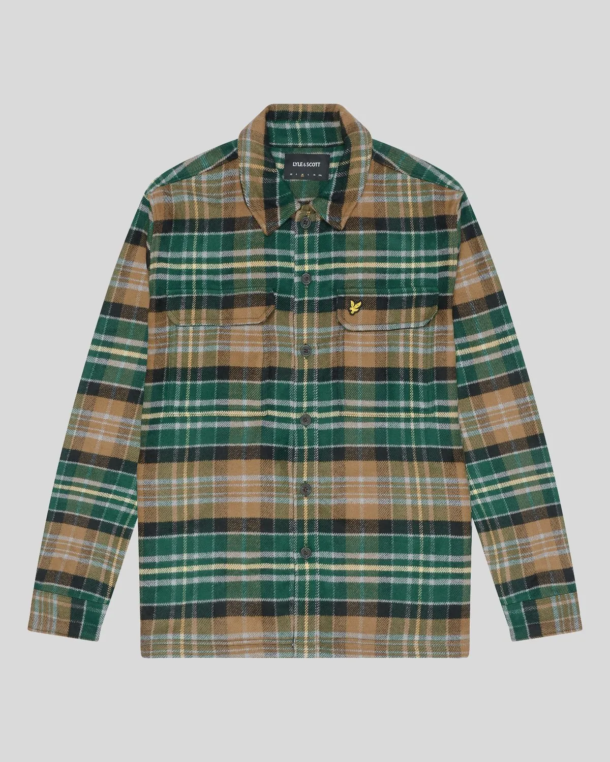 Check Flannel Overshirt