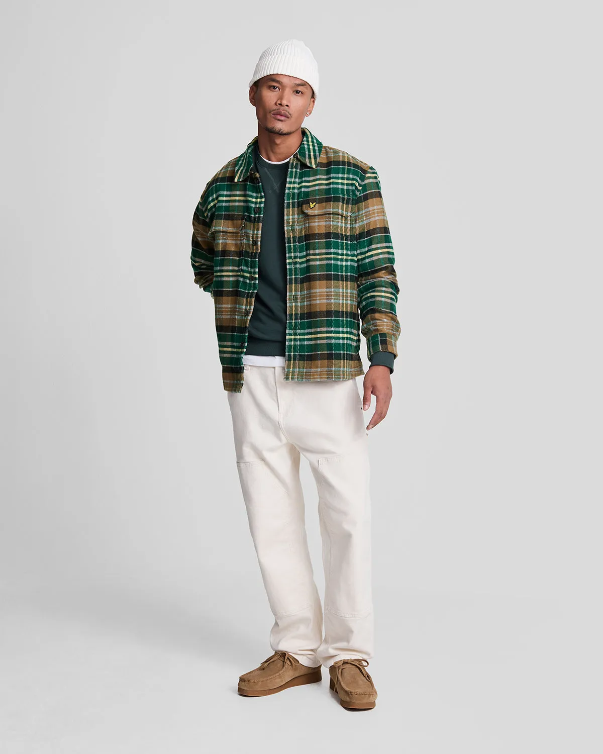 Check Flannel Overshirt