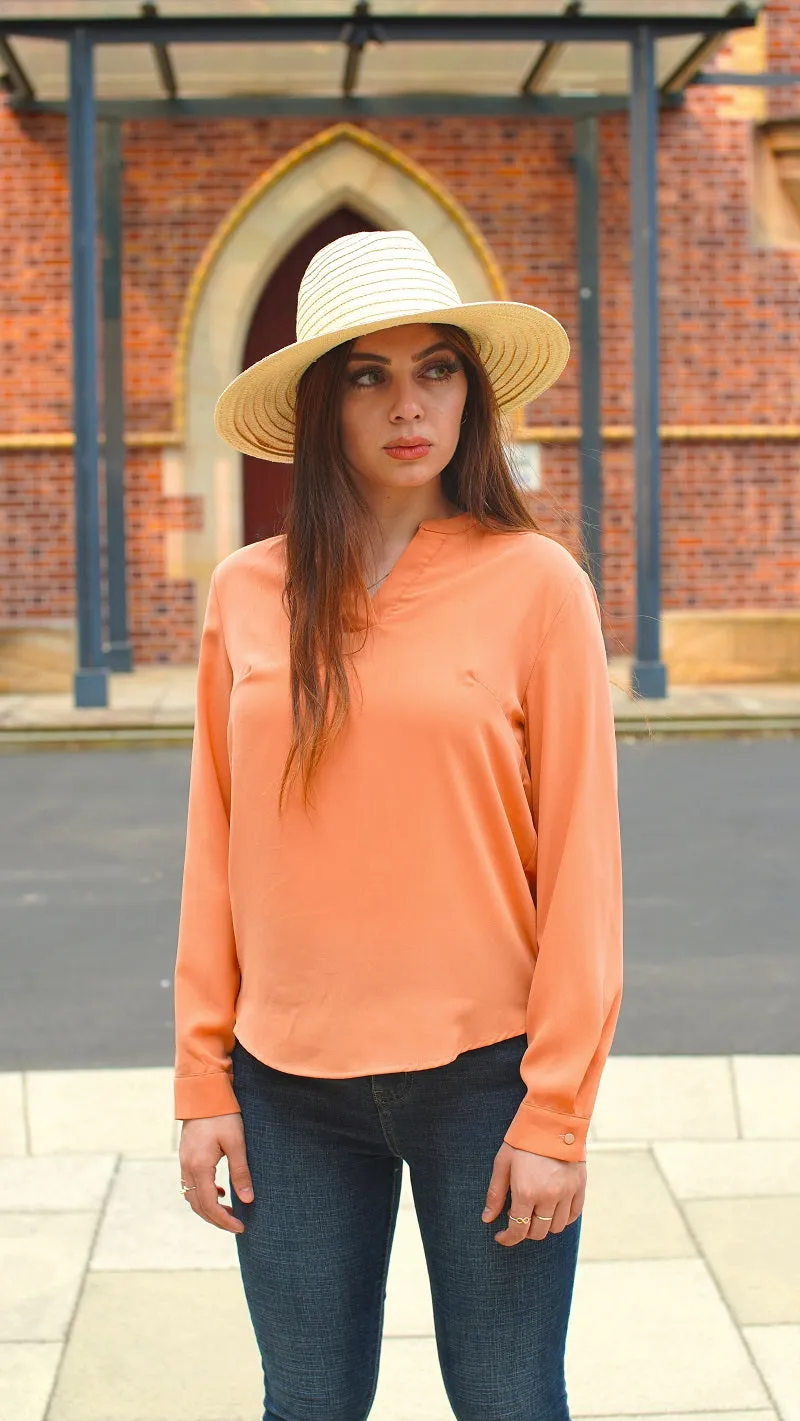 Chiffon V Blouse