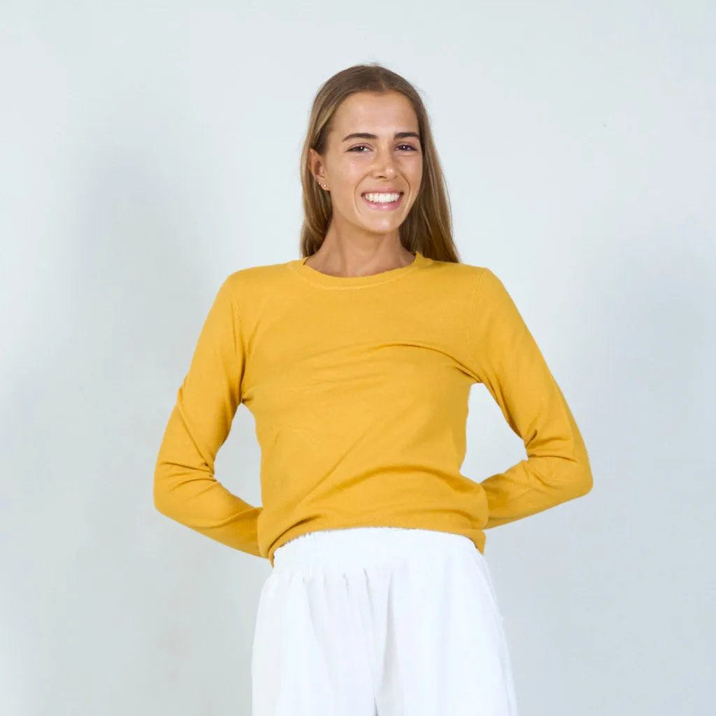 Classic crewneck pullover wholesale