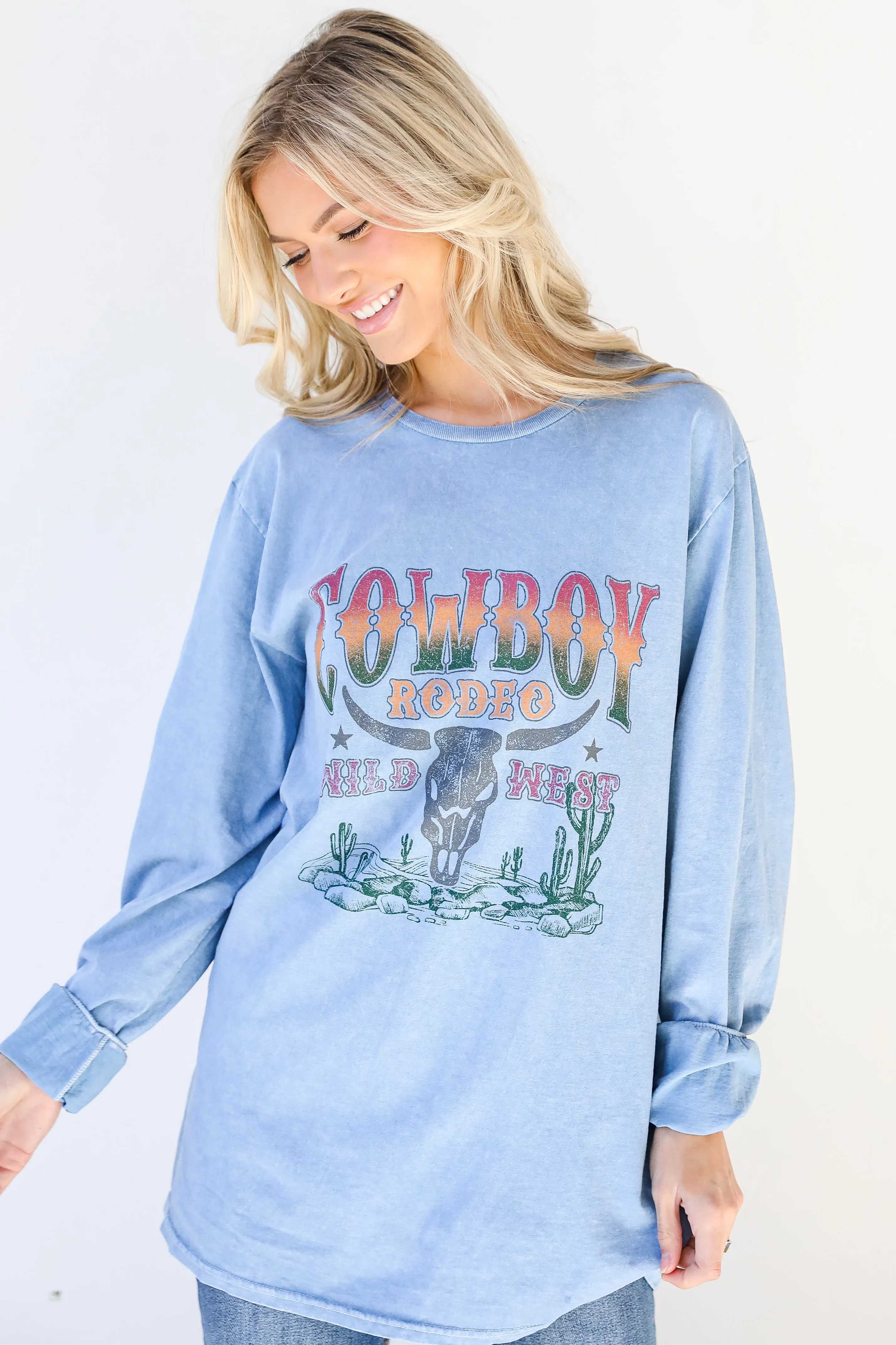 Cowboy Rodeo Long Sleeve Tee