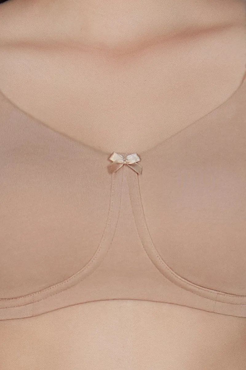 Essential Comfort Non-Padded Non-Wired Bra - Sandalwood