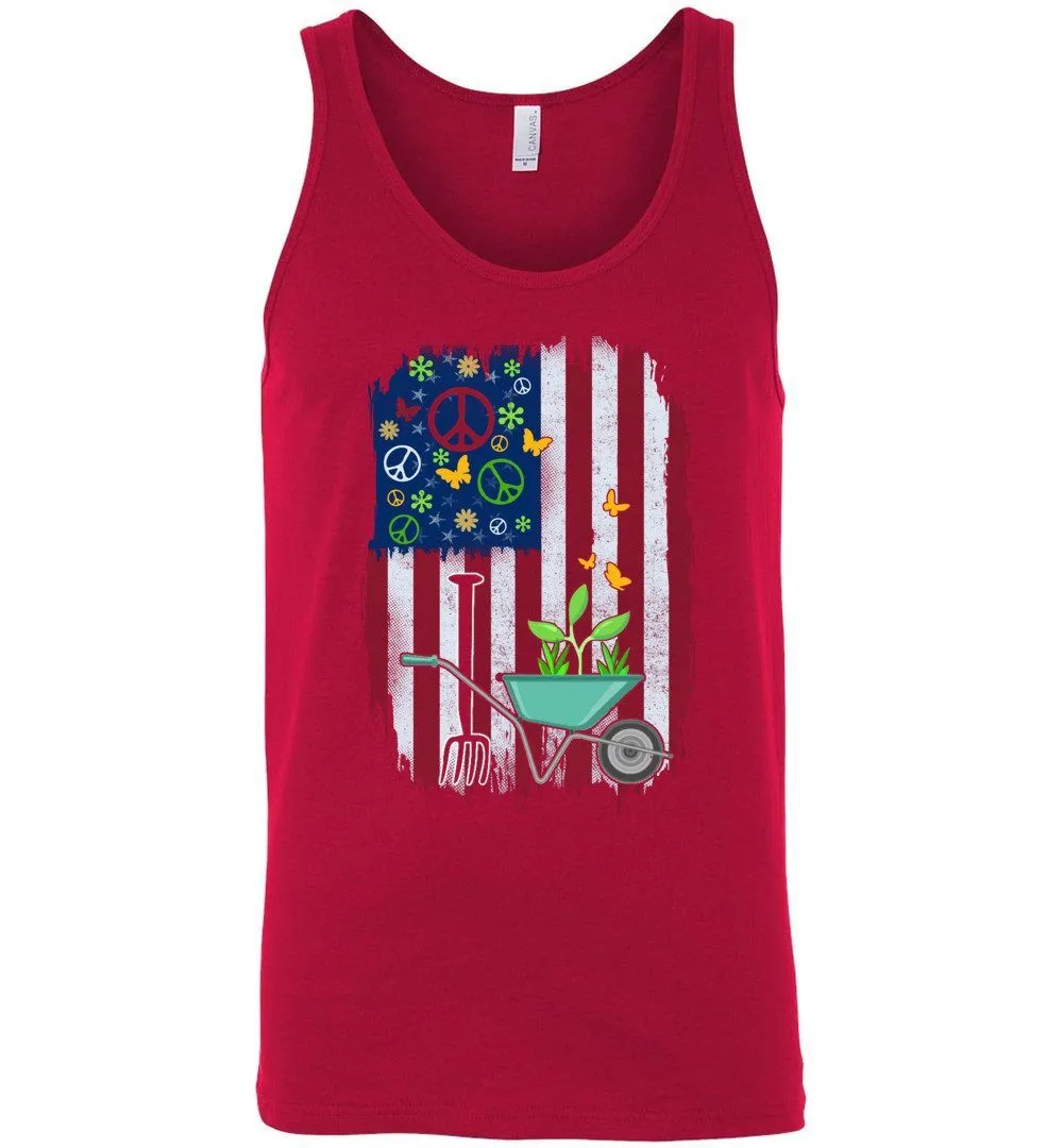 Funny 4th Of July Gardening Tank