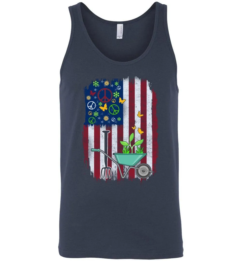 Funny 4th Of July Gardening Tank