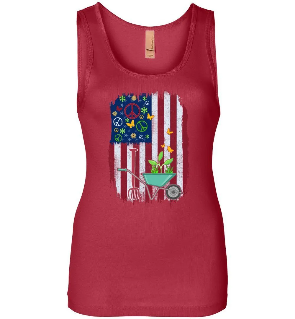 Funny 4th Of July Gardening Tank