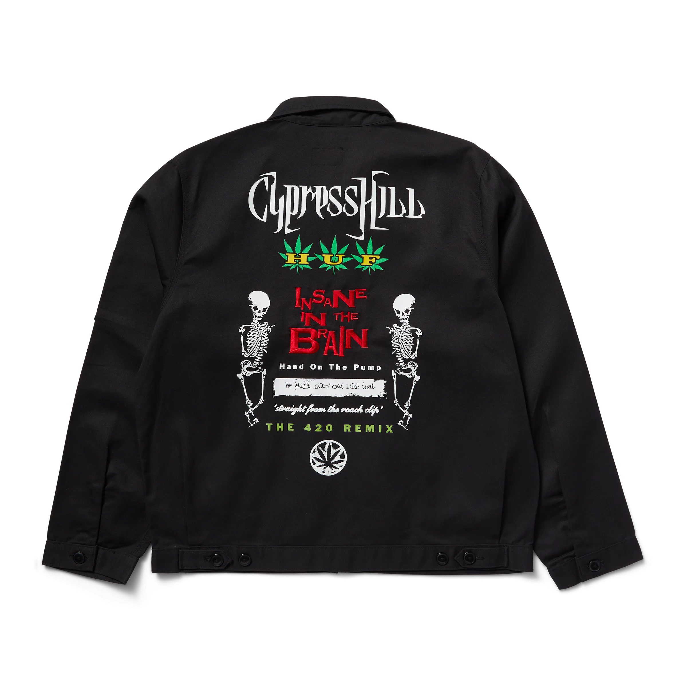 HUF x Cypress Hill Black Sunday Work Jacket