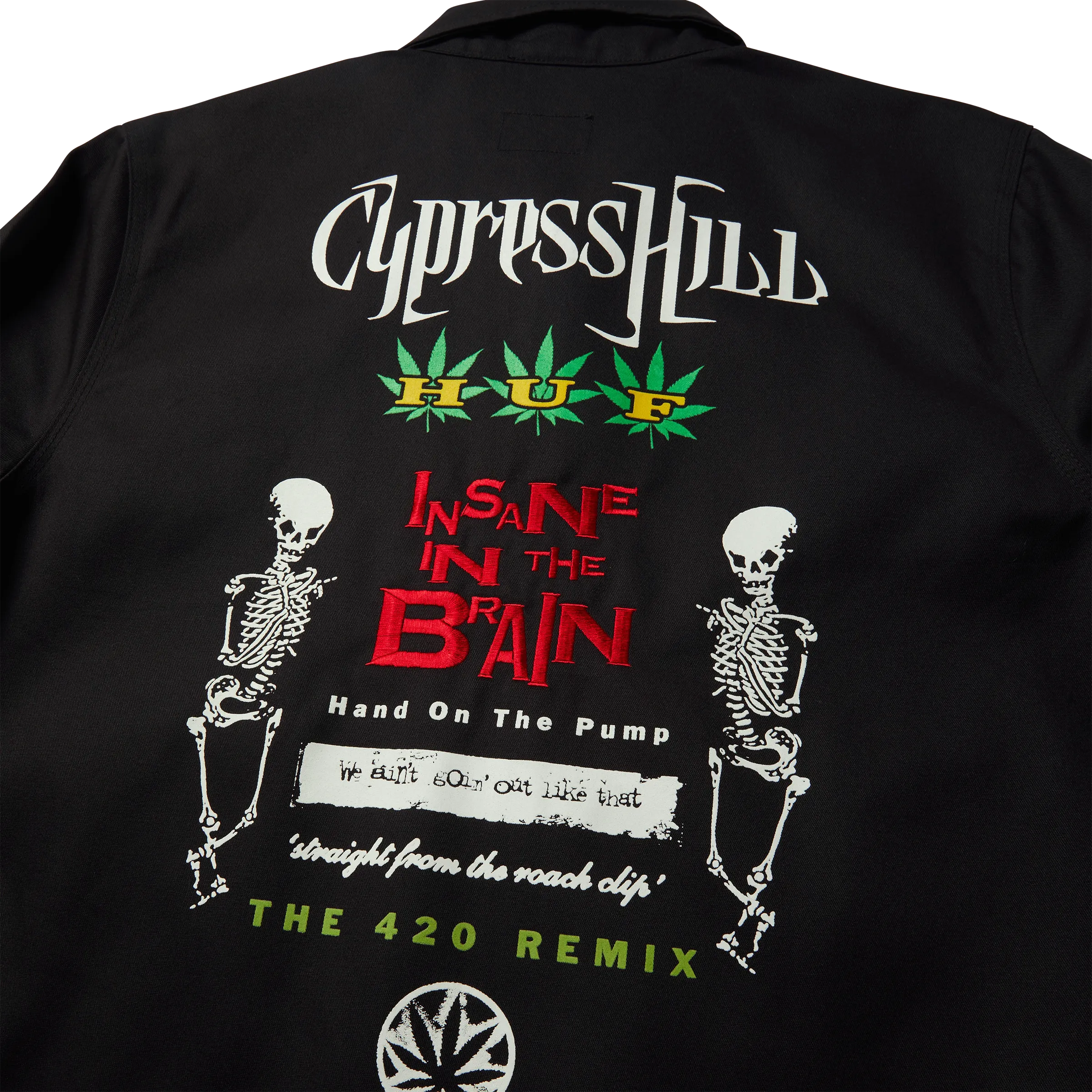 HUF x Cypress Hill Black Sunday Work Jacket