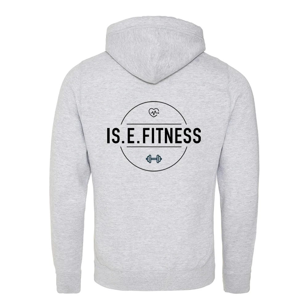 IS.E.FITNESS Cross Over Neck Hoodie