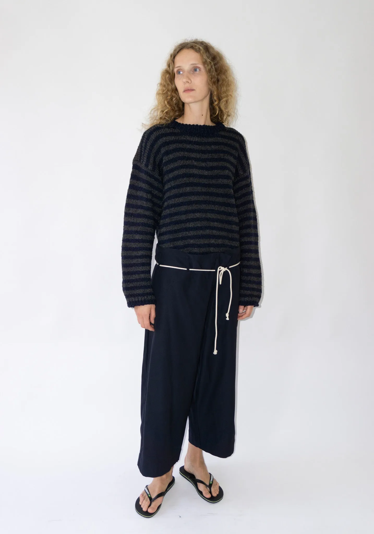 Jako Sweater in Navy Stripe