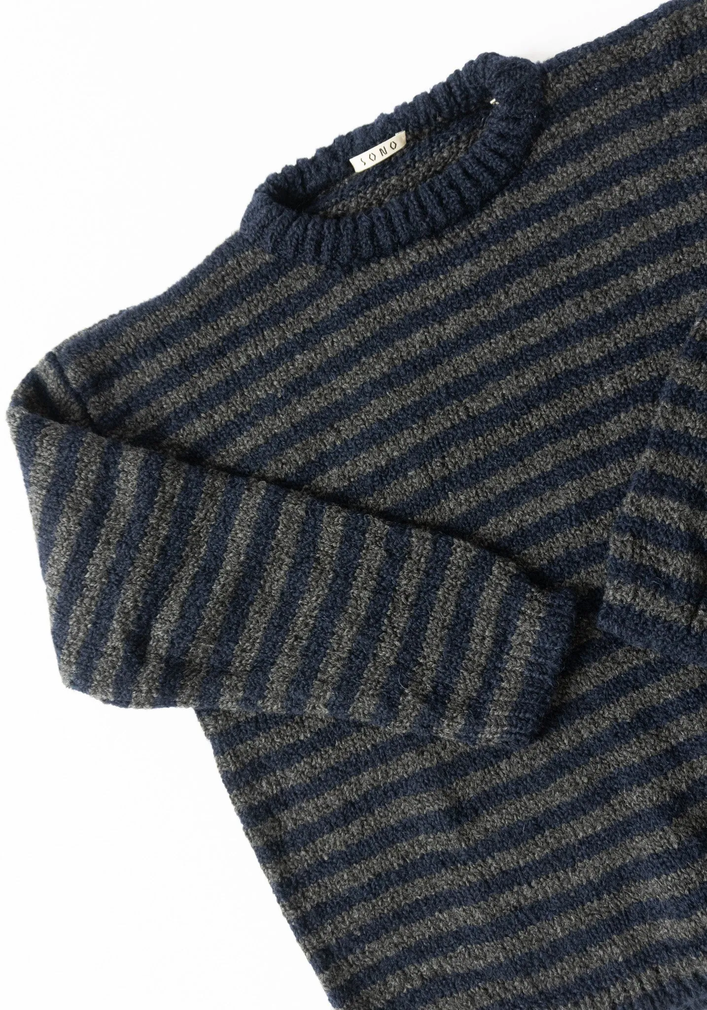 Jako Sweater in Navy Stripe