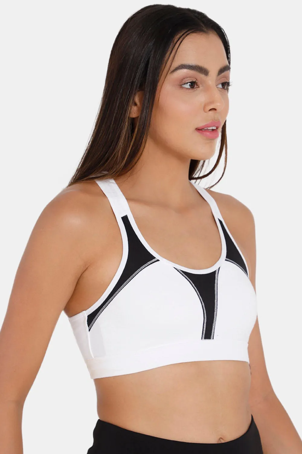 Medium Coverage Non-Padded Non - Wired Intimacy Active Sports Bra - CA09