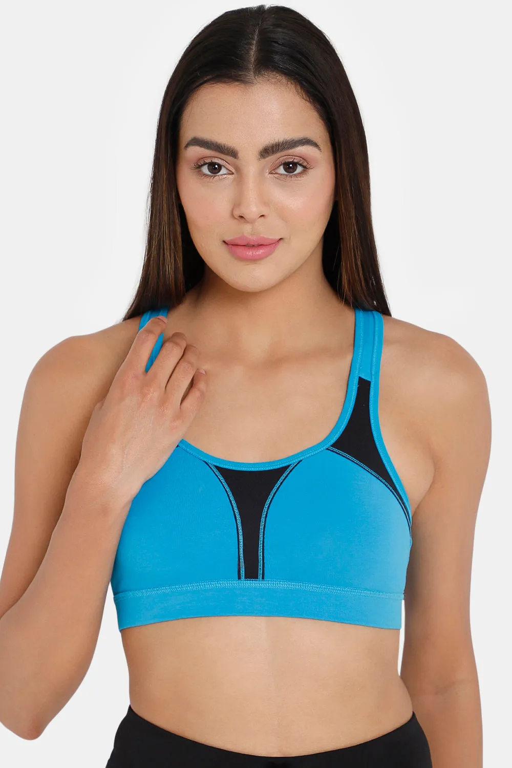 Medium Coverage Non-Padded Non - Wired Intimacy Active Sports Bra - CA09