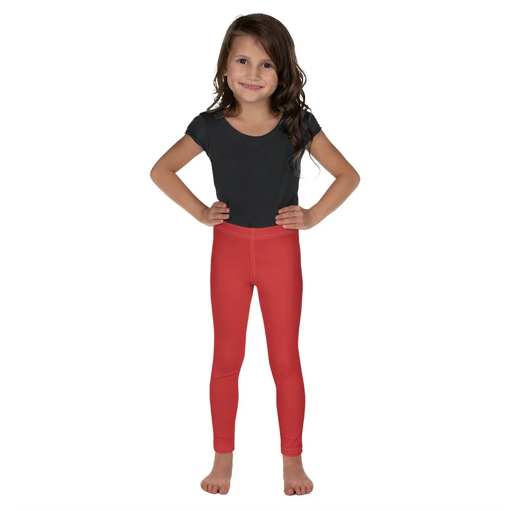 Red Kid's Leggings