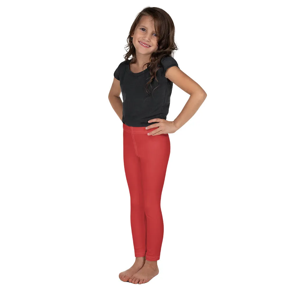 Red Kid's Leggings