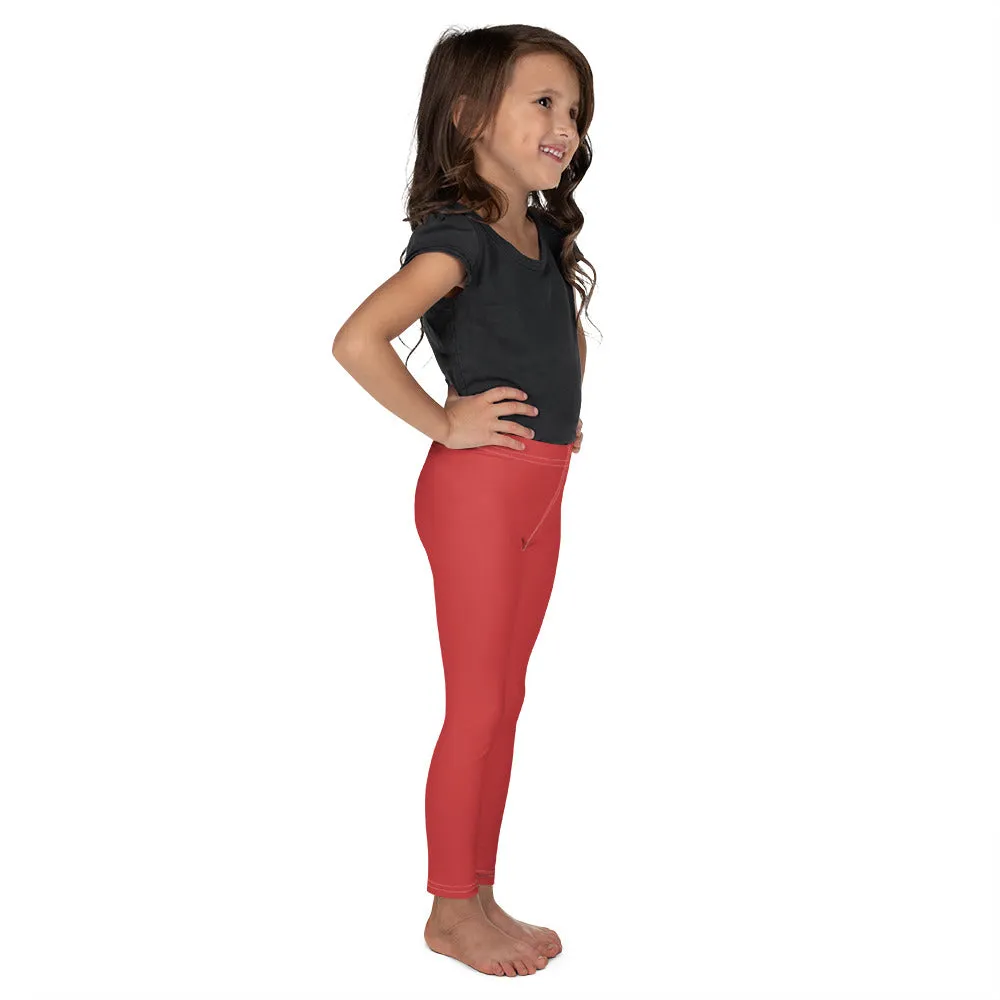 Red Kid's Leggings