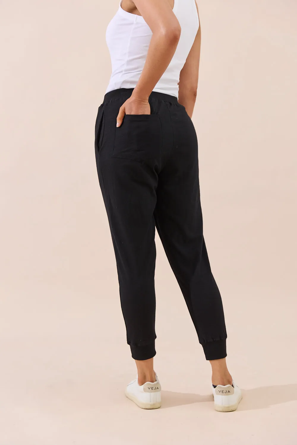 Sorrento Pants 7/8 - Black