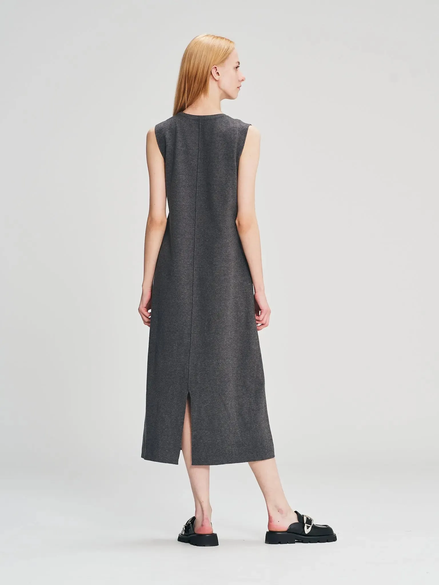 T3075 Long Shift Dress