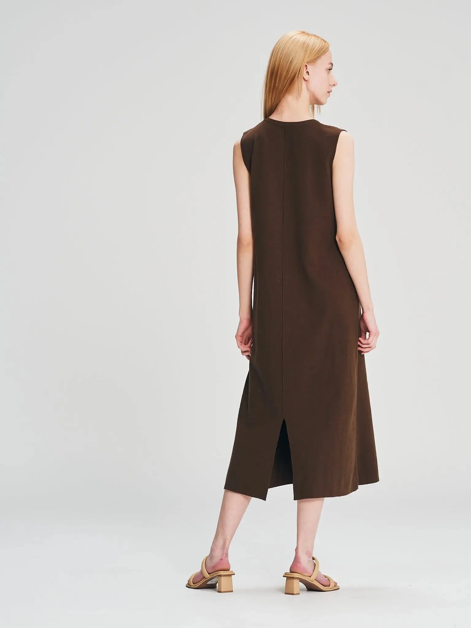 T3075 Long Shift Dress